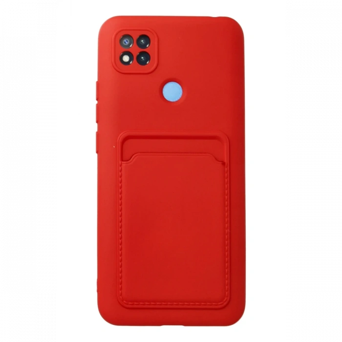 Newface Xiaomi Redmi 9C Kılıf Kelvin Kartvizitli Silikon