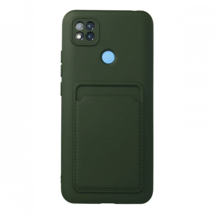 Newface Xiaomi Redmi 9C Kılıf Kelvin Kartvizitli Silikon