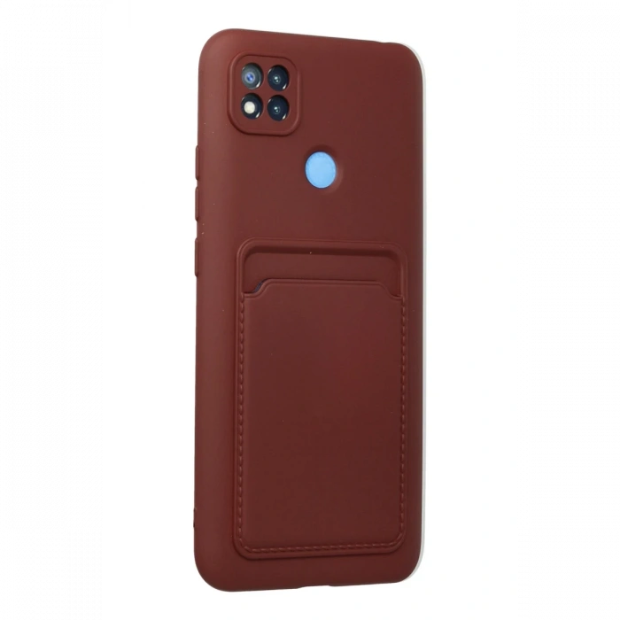 Newface Xiaomi Redmi 9C Kılıf Kelvin Kartvizitli Silikon