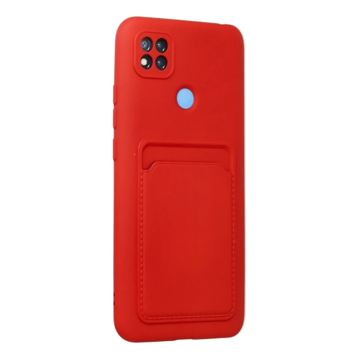 Newface Xiaomi Redmi 9C Kılıf Kelvin Kartvizitli Silikon