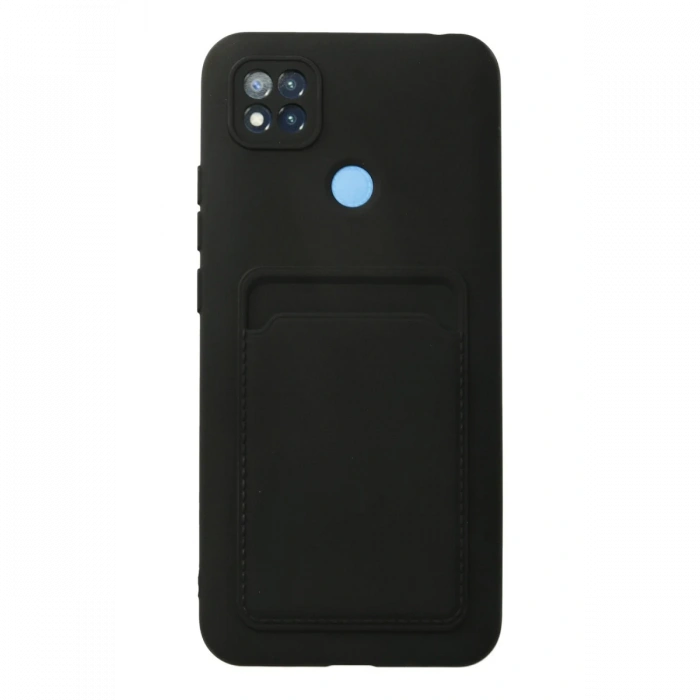 Newface Xiaomi Redmi 9C Kılıf Kelvin Kartvizitli Silikon