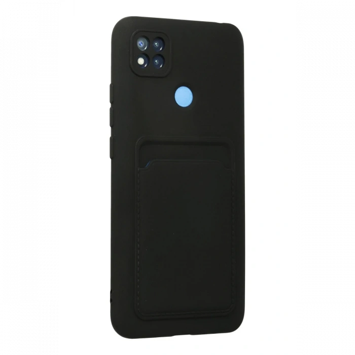 Newface Xiaomi Redmi 9C Kılıf Kelvin Kartvizitli Silikon