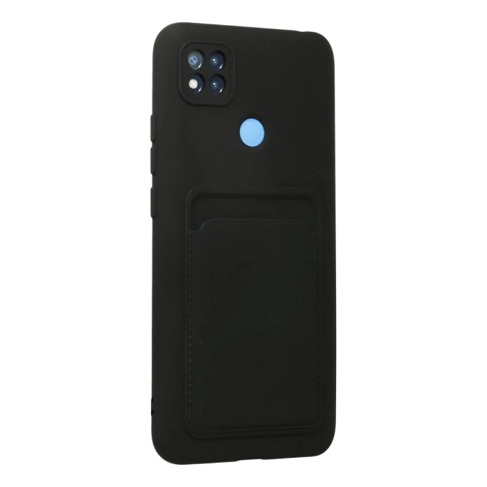 Newface Xiaomi Redmi 9C Kılıf Kelvin Kartvizitli Silikon
