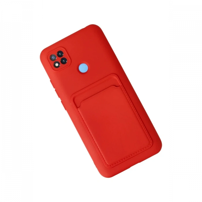 Newface Xiaomi Redmi 9C Kılıf Kelvin Kartvizitli Silikon
