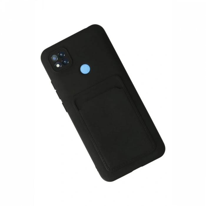 Newface Xiaomi Redmi 9C Kılıf Kelvin Kartvizitli Silikon
