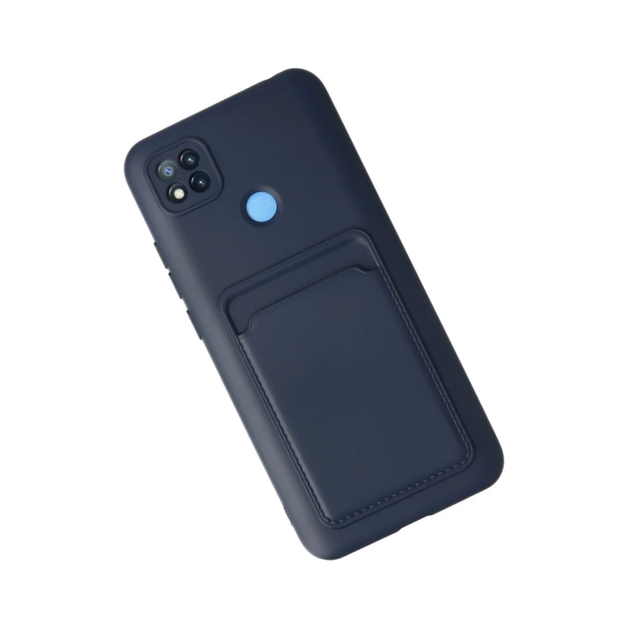 Newface Xiaomi Redmi 9C Kılıf Kelvin Kartvizitli Silikon
