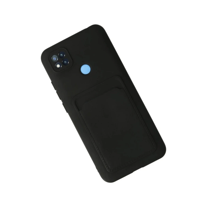 Newface Xiaomi Redmi 9C Kılıf Kelvin Kartvizitli Silikon