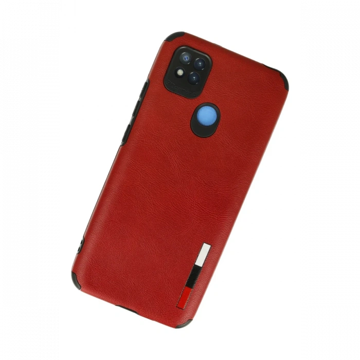 Newface Xiaomi Redmi 9C Kılıf Loop Deri Silikon