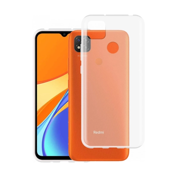Newface Xiaomi Redmi 9C Kılıf Lüx Şeffaf Silikon