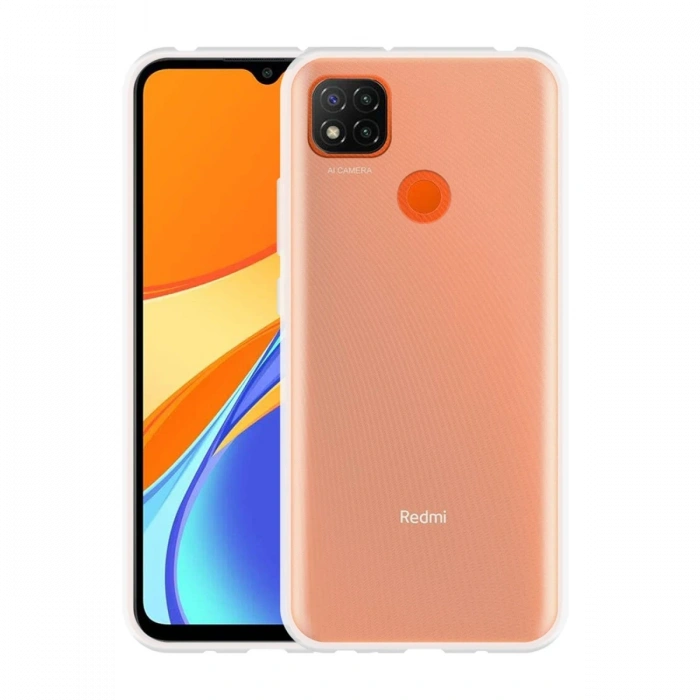 Newface Xiaomi Redmi 9C Kılıf Lüx Şeffaf Silikon