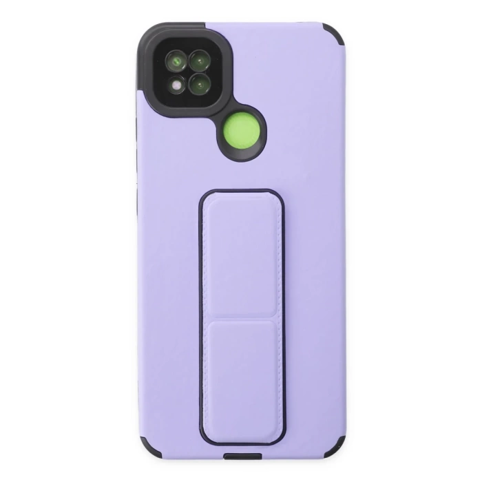 Newface Xiaomi Redmi 9C Kılıf Mega Standlı Silikon