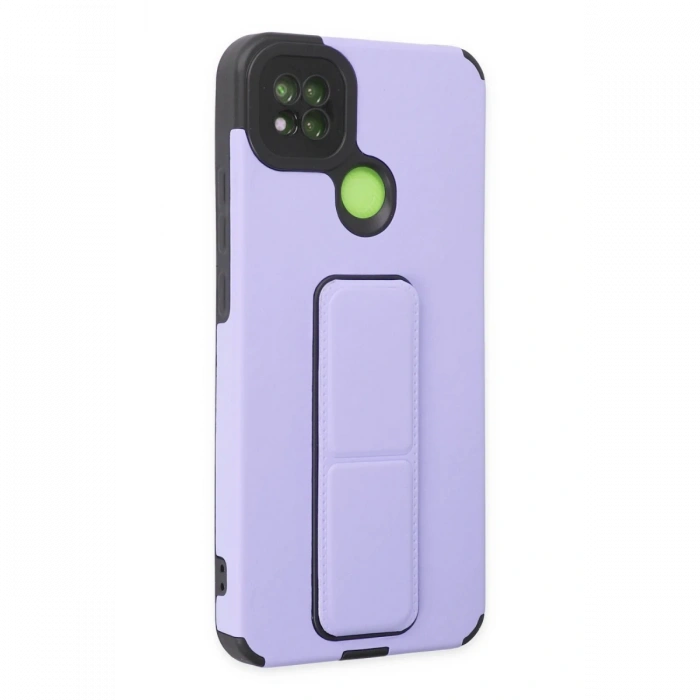Newface Xiaomi Redmi 9C Kılıf Mega Standlı Silikon