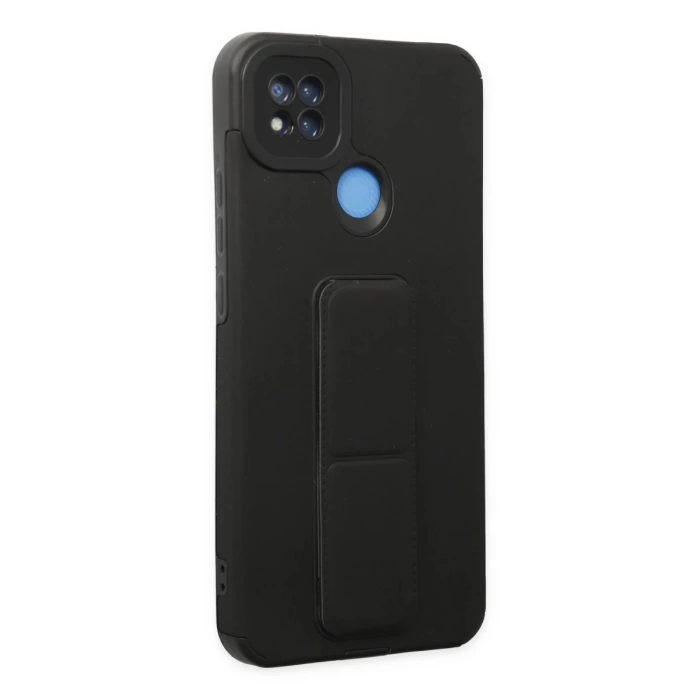 Newface Xiaomi Redmi 9C Kılıf Mega Standlı Silikon
