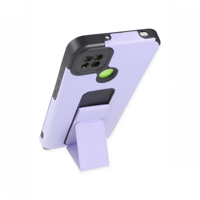 Newface Xiaomi Redmi 9C Kılıf Mega Standlı Silikon