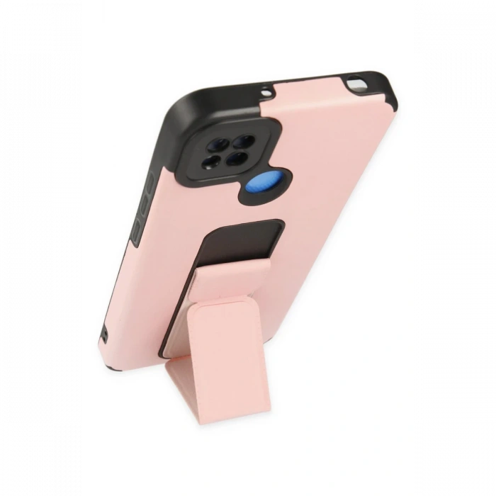 Newface Xiaomi Redmi 9C Kılıf Mega Standlı Silikon