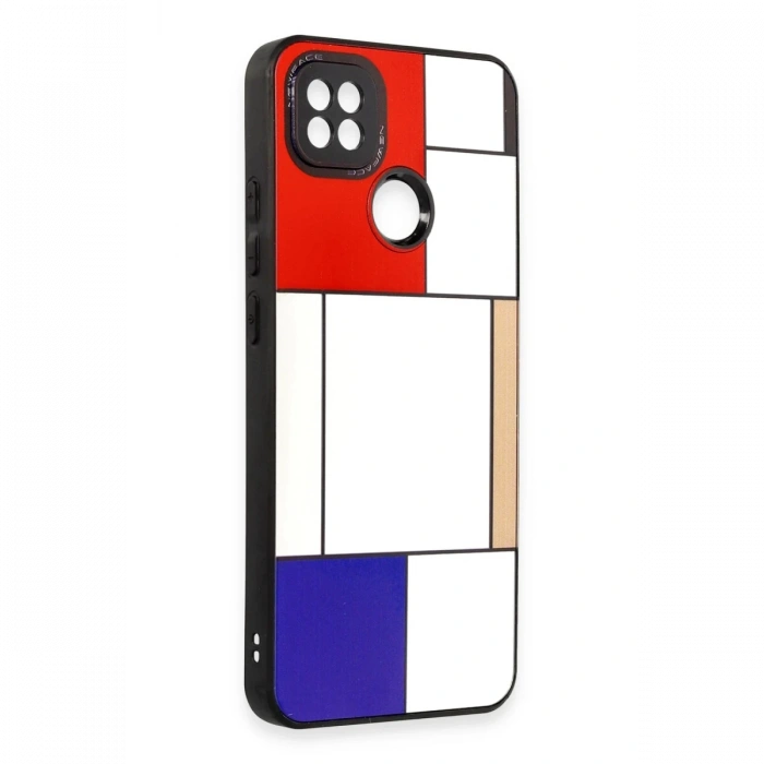 Newface Xiaomi Redmi 9C Kılıf Mirror Desenli Kapak