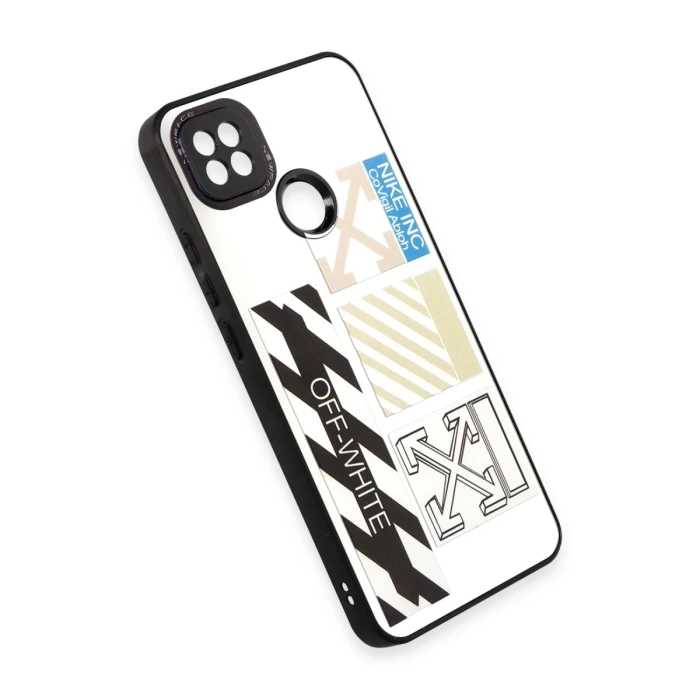 Newface Xiaomi Redmi 9C Kılıf Mirror Desenli Kapak