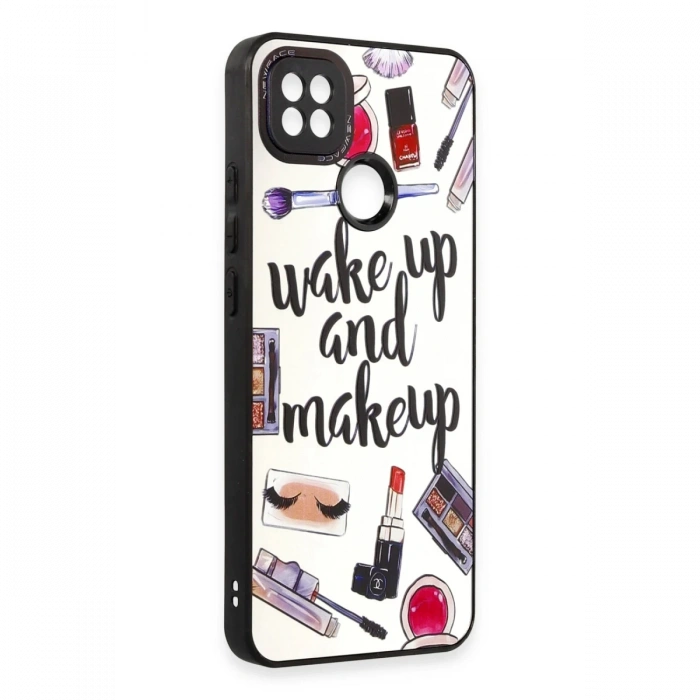 Newface Xiaomi Redmi 9C Kılıf Mirror Desenli Kapak