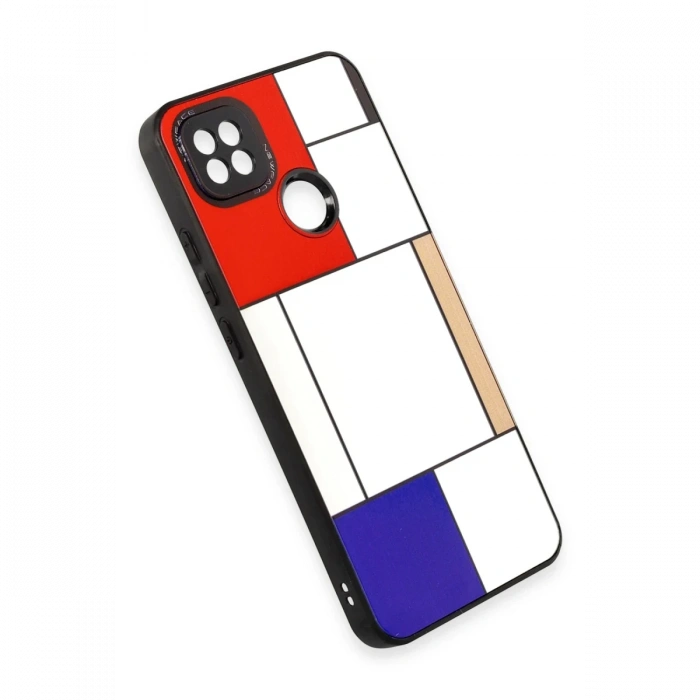 Newface Xiaomi Redmi 9C Kılıf Mirror Desenli Kapak