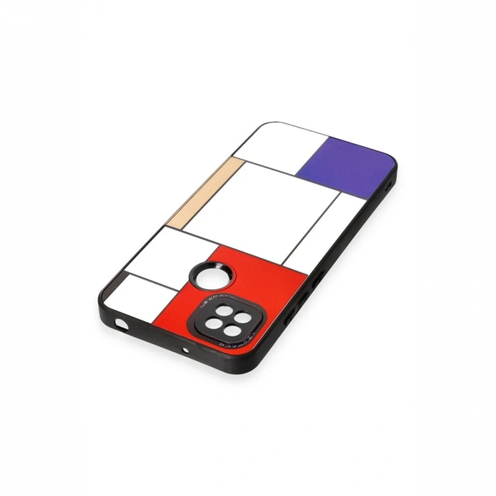 Newface Xiaomi Redmi 9C Kılıf Mirror Desenli Kapak