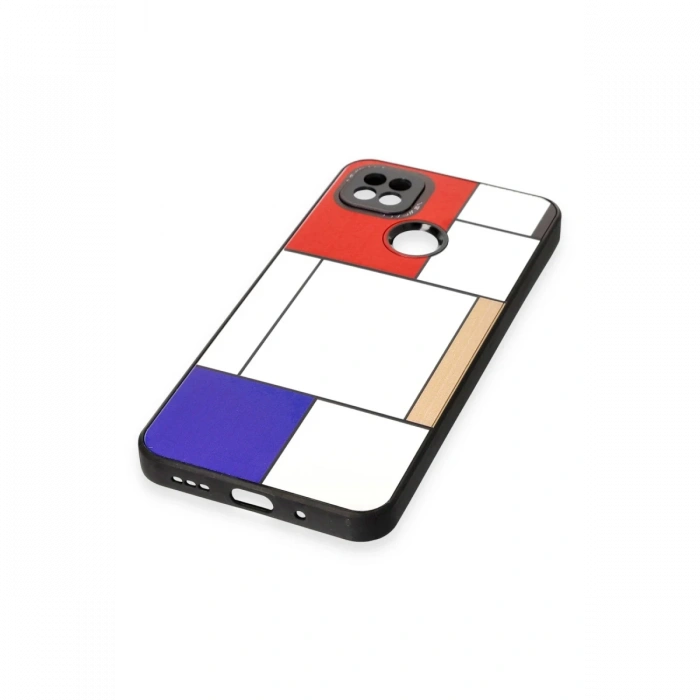 Newface Xiaomi Redmi 9C Kılıf Mirror Desenli Kapak