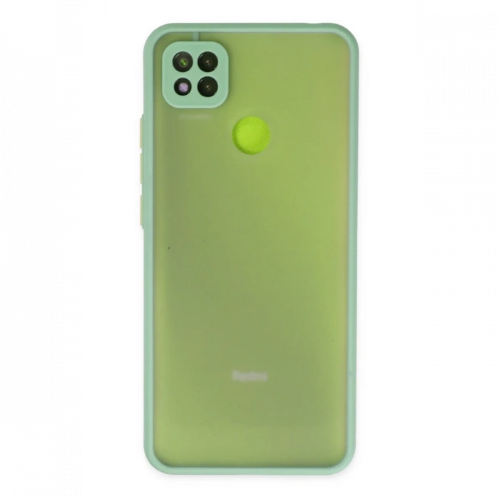 Newface Xiaomi Redmi 9C Kılıf Montreal Silikon Kapak - Turkuaz