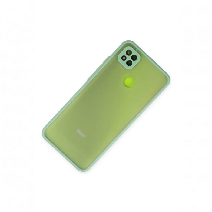 Newface Xiaomi Redmi 9C Kılıf Montreal Silikon Kapak - Turkuaz