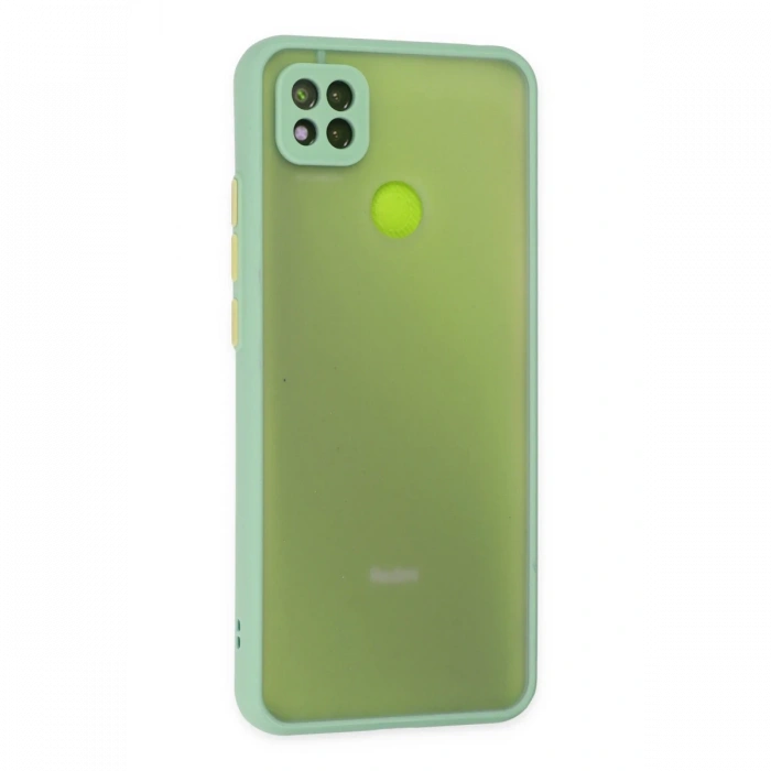 Newface Xiaomi Redmi 9C Kılıf Montreal Silikon Kapak - Turkuaz