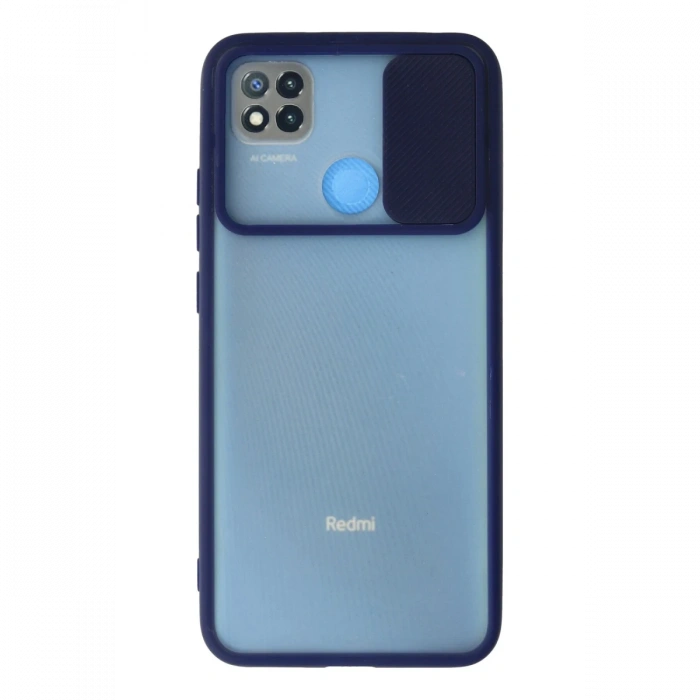 Newface Xiaomi Redmi 9C Kılıf Palm Buzlu Kamera Sürgülü Silikon
