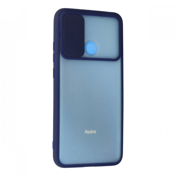 Newface Xiaomi Redmi 9C Kılıf Palm Buzlu Kamera Sürgülü Silikon