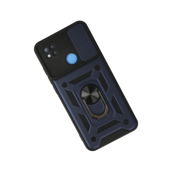 Newface Xiaomi Redmi 9C Kılıf Pars Lens Yüzüklü Silikon