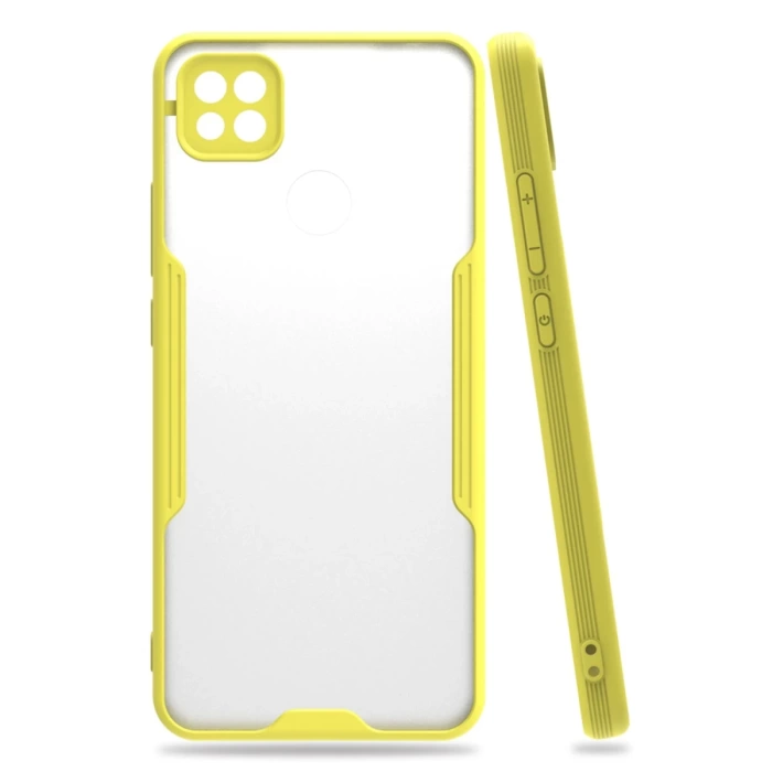 Newface Xiaomi Redmi 9C Kılıf Platin Silikon