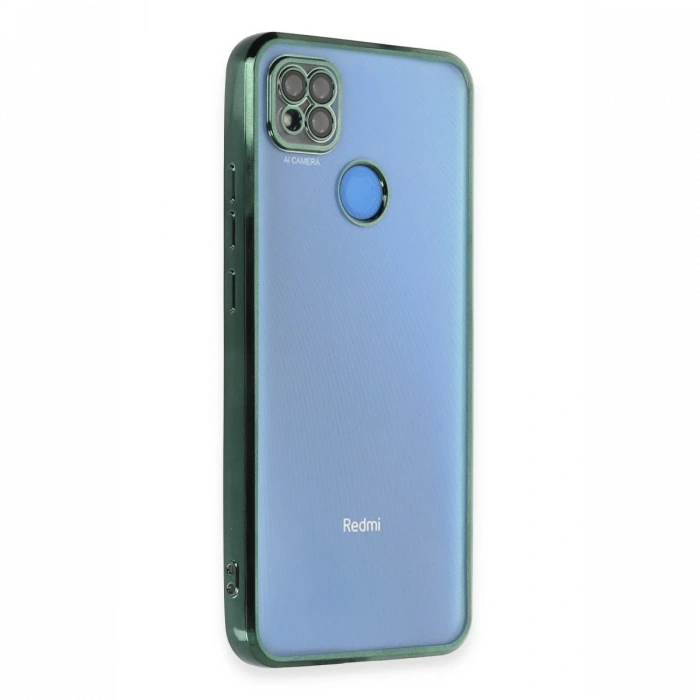 Newface Xiaomi Redmi 9C Kılıf Razer Lensli Silikon