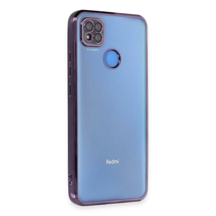 Newface Xiaomi Redmi 9C Kılıf Razer Lensli Silikon