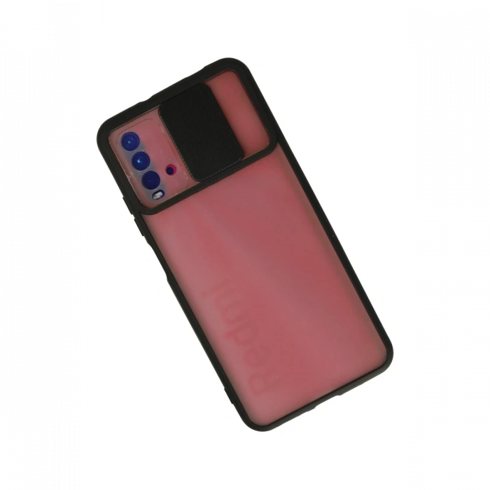 Newface Xiaomi Redmi 9T Kılıf Palm Buzlu Kamera Sürgülü Silikon