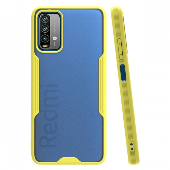 Newface Xiaomi Redmi 9T Kılıf Platin Silikon