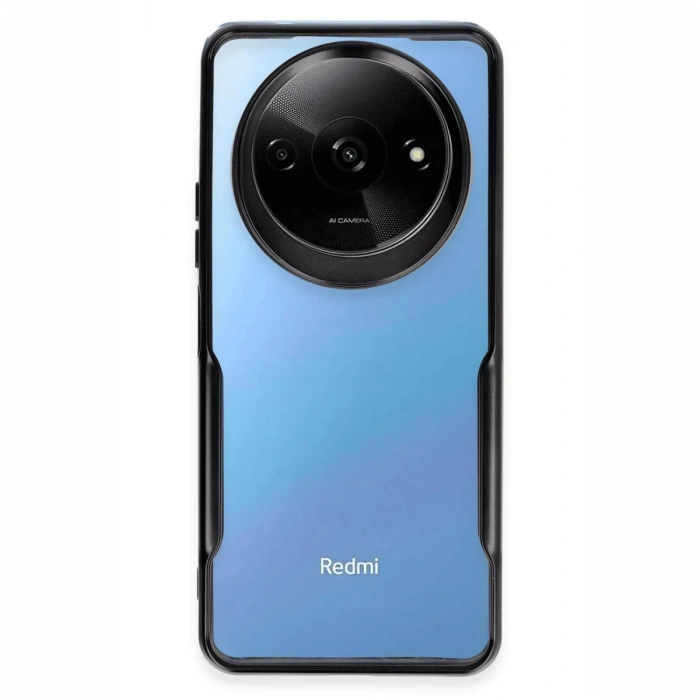 Newface Xiaomi Redmi A3 4G Kılıf Boyi Silikon Kapak - Siyah