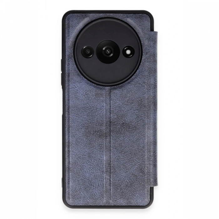 Newface Xiaomi Redmi A3 4G Kılıf Flip Cover - Lacivert