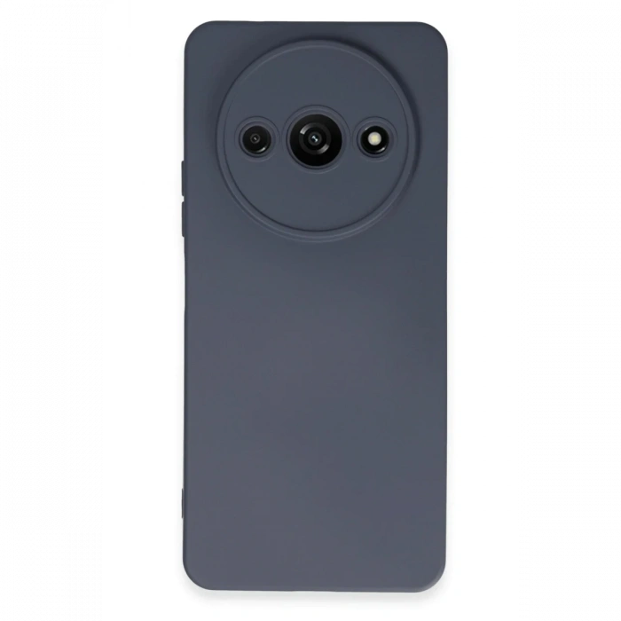 Newface Xiaomi Redmi A3 4G Kılıf Nano içi Kadife Silikon - Gri