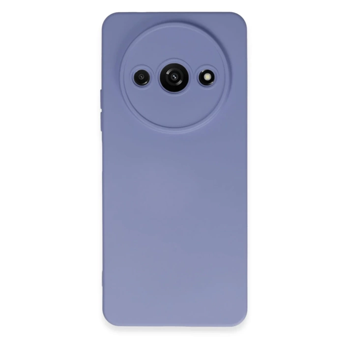 Newface Xiaomi Redmi A3 4G Kılıf Nano içi Kadife Silikon - Lila