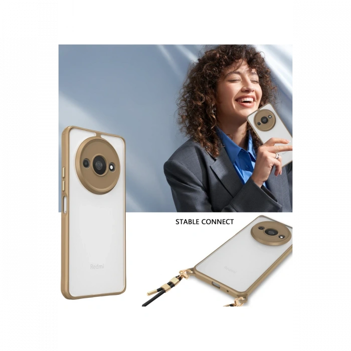 Newface Xiaomi Redmi A3 4G Kılıf Penta Silikon Kılıf
