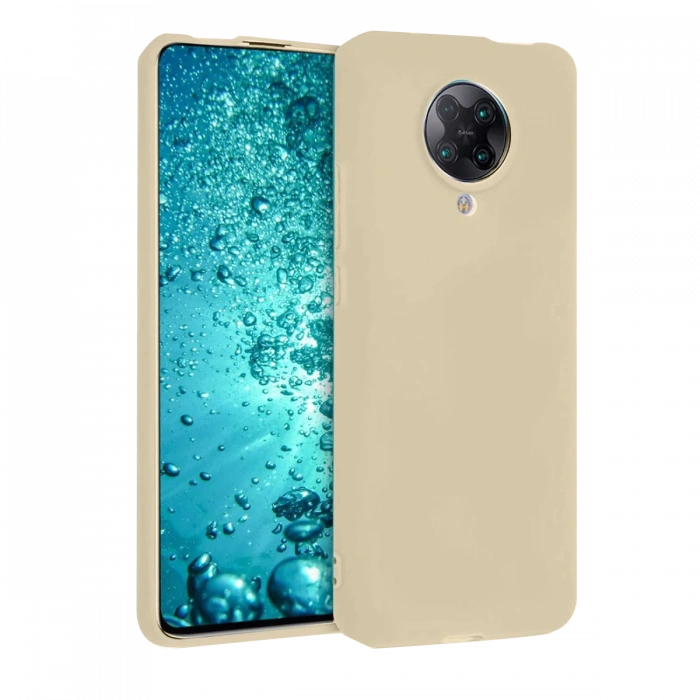 Newface Xiaomi Redmi K30 Pro Kılıf Nano içi Kadife Silikon - Kemik