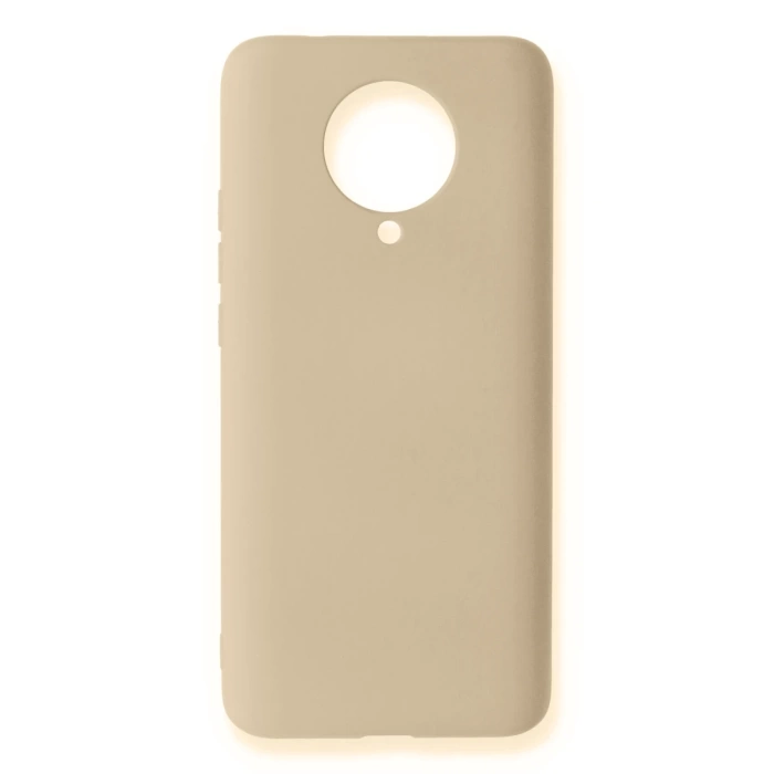 Newface Xiaomi Redmi K30 Pro Kılıf Nano içi Kadife Silikon - Kemik