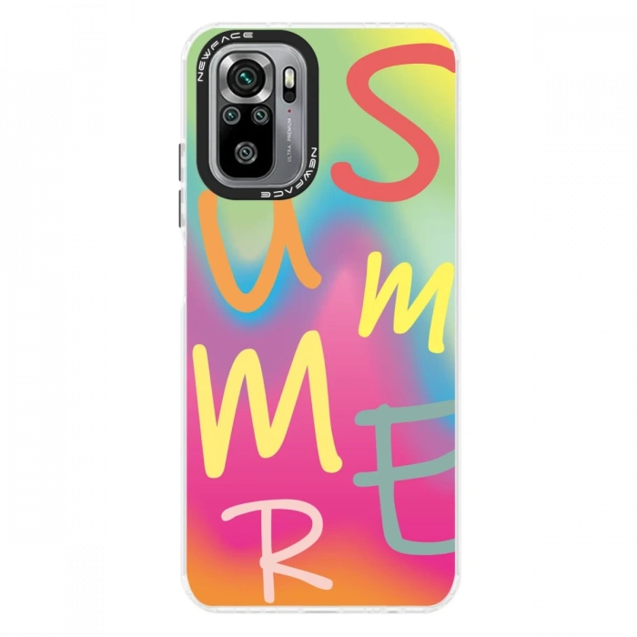 Newface Xiaomi Redmi Note 10 Kılıf Estoril Desenli Kapak