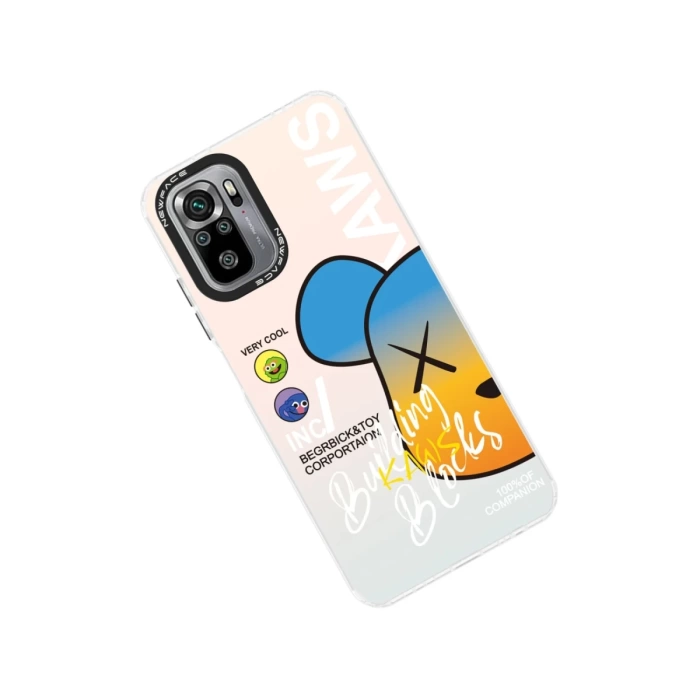 Newface Xiaomi Redmi Note 10 Kılıf Estoril Desenli Kapak