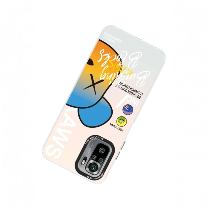 Newface Xiaomi Redmi Note 10 Kılıf Estoril Desenli Kapak