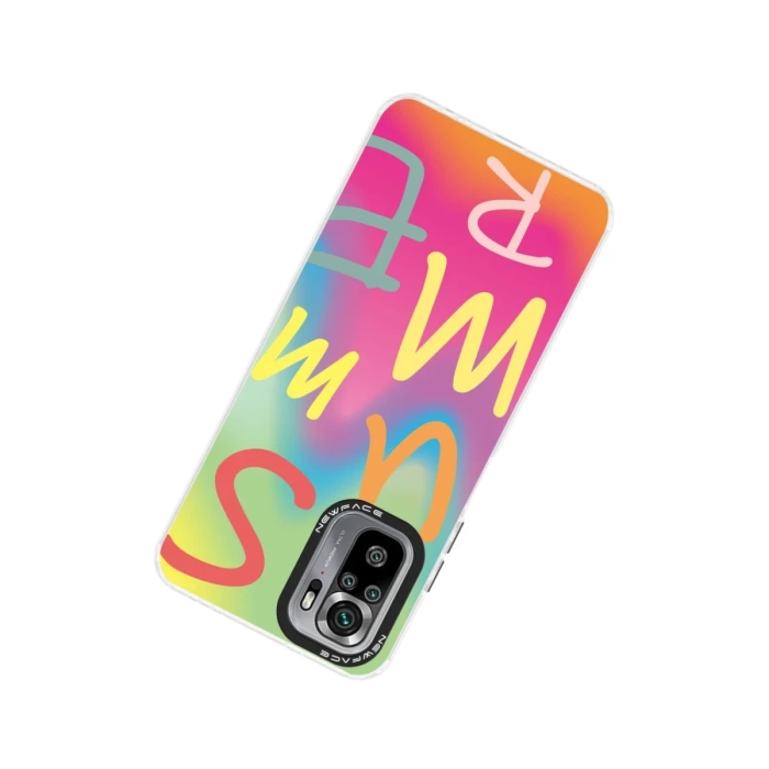 Newface Xiaomi Redmi Note 10 Kılıf Estoril Desenli Kapak