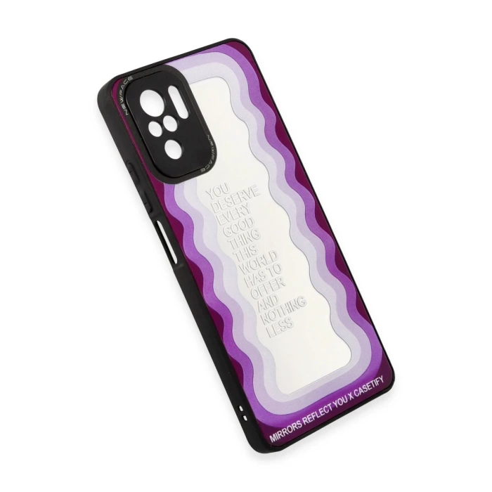 Newface Xiaomi Redmi Note 10 Kılıf Mirror Desenli Kapak
