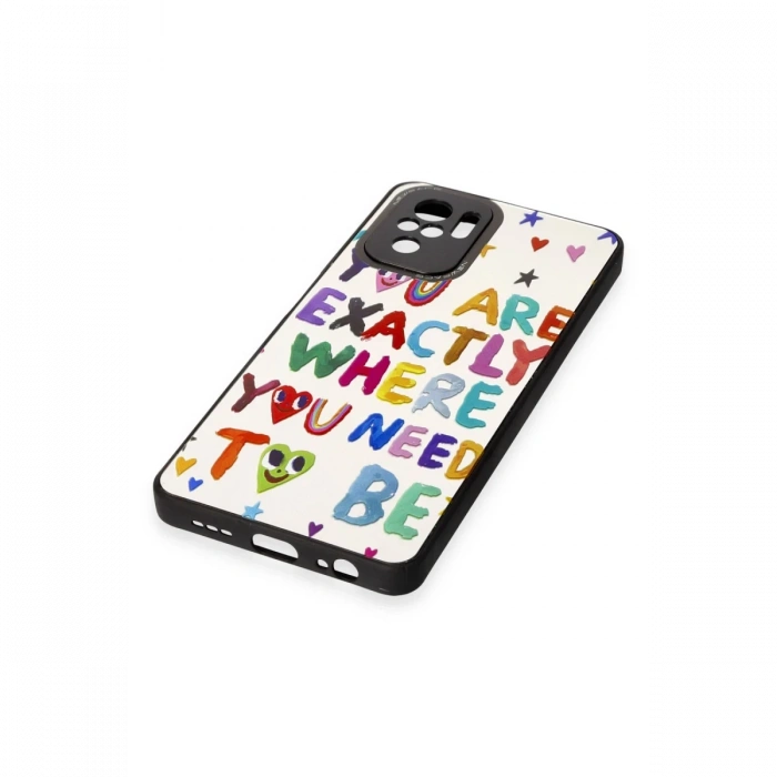 Newface Xiaomi Redmi Note 10 Kılıf Mirror Desenli Kapak