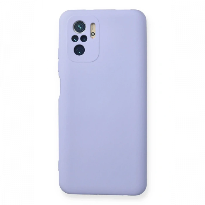 Newface Xiaomi Redmi Note 10 Kılıf Nano içi Kadife Silikon